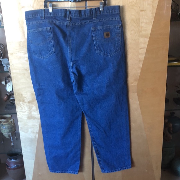 Carhartt Medium Dark Wash Men’s Jeans - Picture 2 of 4